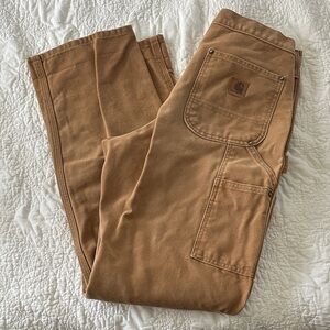 Carhartt Men's Brown Classic Dungarees Pants